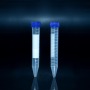 15ml Conical Centrifuge Tubes Blue Flat Cap